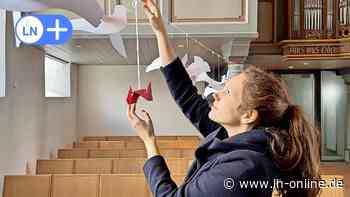Friedenstauben aus Papier sorgen in Reinfeld für Zuversicht - Lübecker Nachrichten