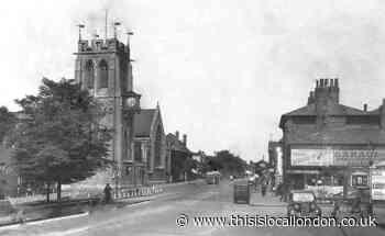 Snapshot of Epping and St John's Church before Second World War