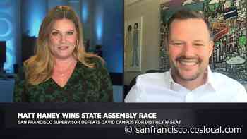 Newly Elected State Assemblyman Matt Haney On His Priorities - CBS San Francisco