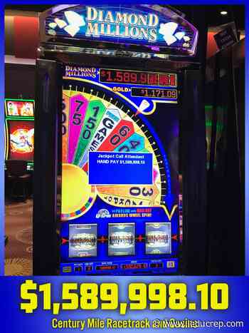 $1.5 million jackpot won at Century Mile slot machine - Leduc Representative