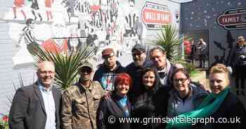 Magnificent Mariners mural is winning tribute to club legends - Grimsby Live