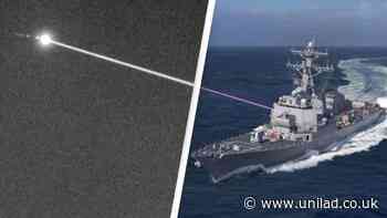 US Navy Shoots Down Drone Using Laser Beam In Historic First - UNILAD