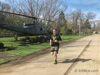 Latrobe man fulfills dream to run marathon, despite upcoming surgery - TribLIVE