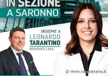 Tarantino e Tovaglieri in visita alla Lega di Saronno - varesenews.it