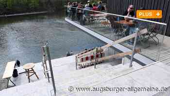 Lechhauser Floßlände: Bald gibt es 70 Liegestühle am Lechufer