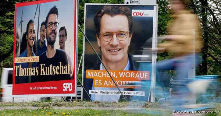 Landtagswahl in NRW: CDU und SPD fast gleichauf