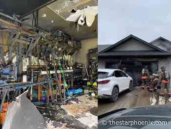 Blaze damages garage of Saskatoon home - Saskatoon Star-Phoenix