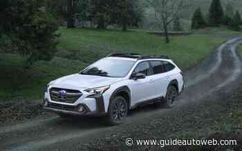 Subaru Outback 2023: cinq choses à savoir