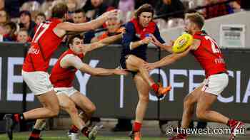 Former Fremantle Docker Ed Langdon seals Melbourne Demons win against Essendon with “outrageous” boundary goal - The West Australian