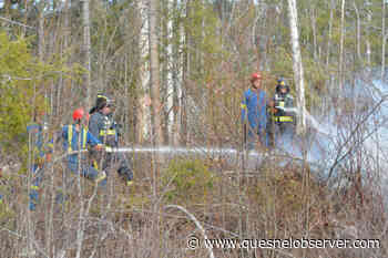 Quesnel firefighters respond to Easter Sunday grassfire – Quesnel Cariboo Observer - Quesnel - Cariboo Observer
