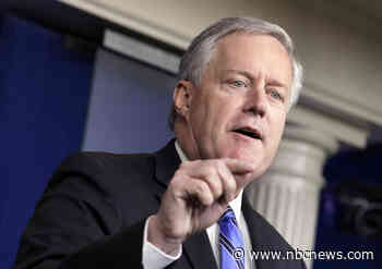 Meadows was warned Jan. 6 could turn violent, former White House official says