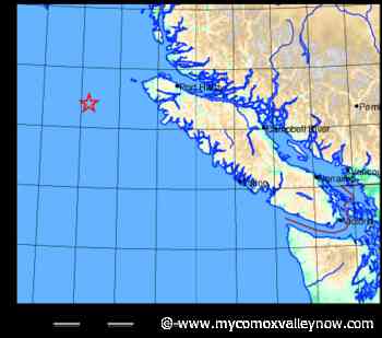 Earthquake off of North Island, No Tsunami Expected - My Comox Valley Now