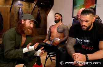 Sami Zayn asks Roman Reigns for help against Drew McIntyre I WWE on FOX