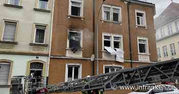 Bamberg: Dreistöckiger Wohnungsbrand - Feuerwehr evakuiert Hausbewohner