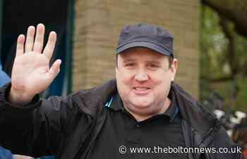 Rivington: Bolton comic Peter Kay makes rare public appearance to launch 'Wheelyboat' - The Bolton News