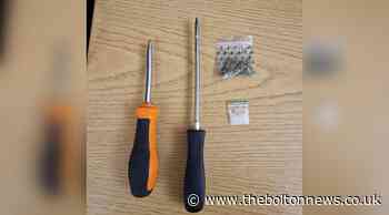 Bolton: Drugs and screwdrivers found hidden in 'drug dealing hotspot' - The Bolton News