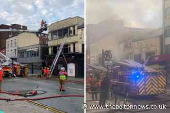 Bolton: A575 Bradshawgate closed due to fire last night - The Bolton News