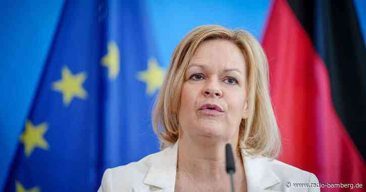 Faeser empört über Judenhass auf Demo in Berlin