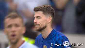 Jorginho's terrible penalty after Craig Dawson sees red! - Sky Sports