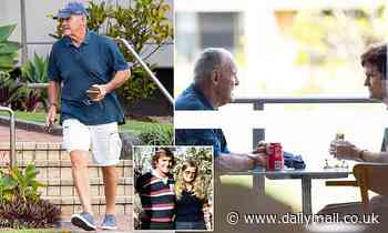 Ex-footballer Chris Dawson seen with third wife after reporting for bail weeks before murder trial - Daily Mail