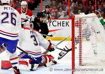 Rookie Mark Kastelic leads Ottawa Senators past Montreal Canadiens 6-4 - Dawson Creek Mirror