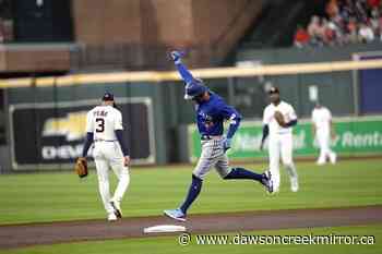 Springer greets Houston fans with leadoff HR, Blue Jays win - Dawson Creek Mirror
