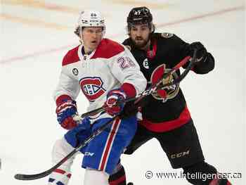 About Last Night: The Habs are in last place - Belleville Intelligencer