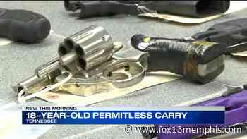 Tennessee bill would let 18-year-olds carry handgun without permit - FOX13 Memphis