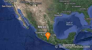 Sismo de magnitud 4.5 reportado en el municipio de Arcelia, Guerrero - Dominio Medios
