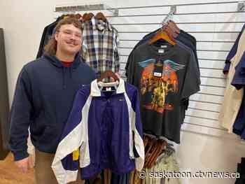 Vintage clothing trend helping the environment, Sask. store owner says
