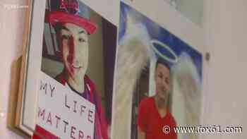 Friends and family of Jericho Scott hold march in search of answers for his murder - FOX61 Hartford