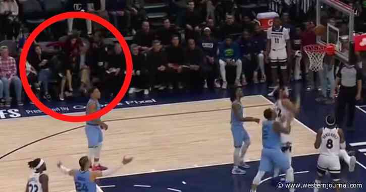 Animal Rights Activist Disrupts Basketball Game, Can Only Get a Single Foot on the Court Before Learning Painful Lesson