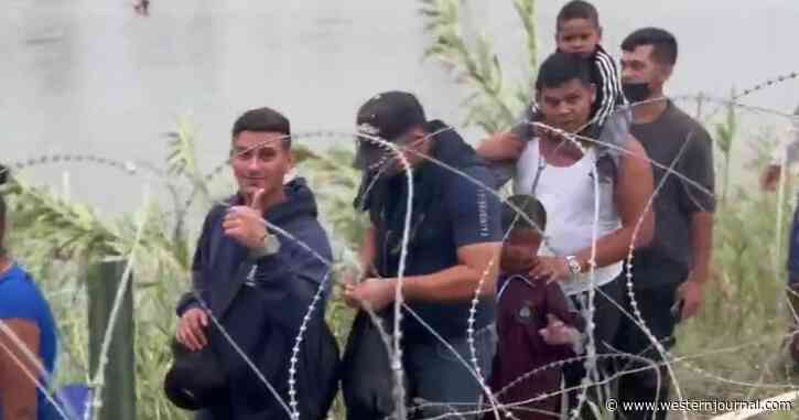 Watch: 3 Videos of Illegals Having Fun as They Stream Across River Show Invasion Is Worse Than We Thought