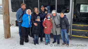'We were both praying': Saskatoon couple drives through snowstorm to pick up Ukrainian refugees