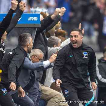 Hertha gewinnt bei Magaths Jubiläum: Sieg bringt Luft - radioeuskirchen.de
