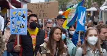 Bonn: 60 Teilnehmer bei Friedensdemo gegen Krieg in der Ukraine - General-Anzeiger Bonn