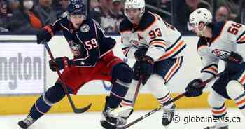 Blue Jackets step by Edmonton Oilers for 5-2 win
