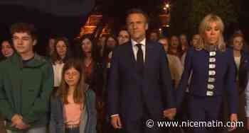 Qui étaient les enfants qui marchaient aux côtés d'Emmanuel et Brigitte Macron au Champ-de-Mars?
