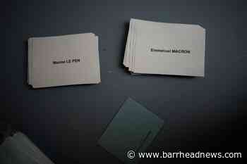 Marine Le Pen 'serene' as voting begins in France's presidential election - Barrhead News