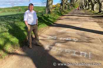 Police look into pro-Russian graffiti at Game of Thrones site - Barrhead News