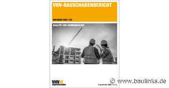 VHV-Bauschadenbericht 2021/22 Hochbau erschienen