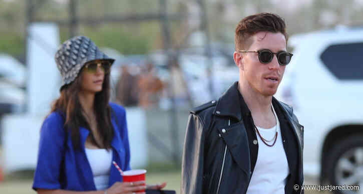 Nina Dobrev & Boyfriend Shaun White Arrive with Friends at Coachella 2022