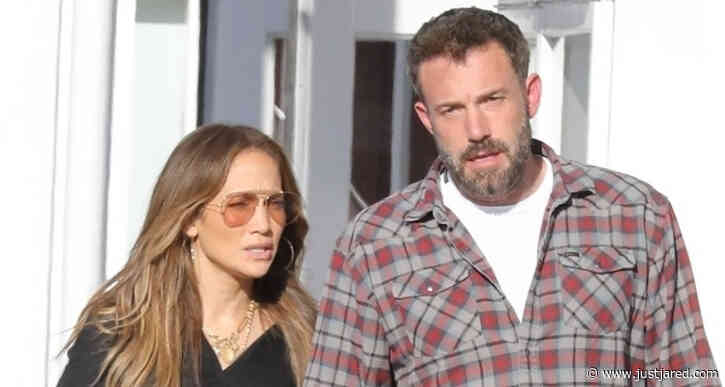 Jennifer Lopez & Ben Affleck Hold Hands During Lunch Date in Brentwood