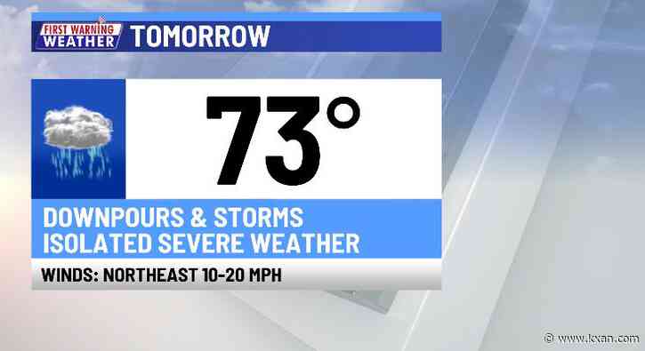 Storms and downpours late tonight through Monday