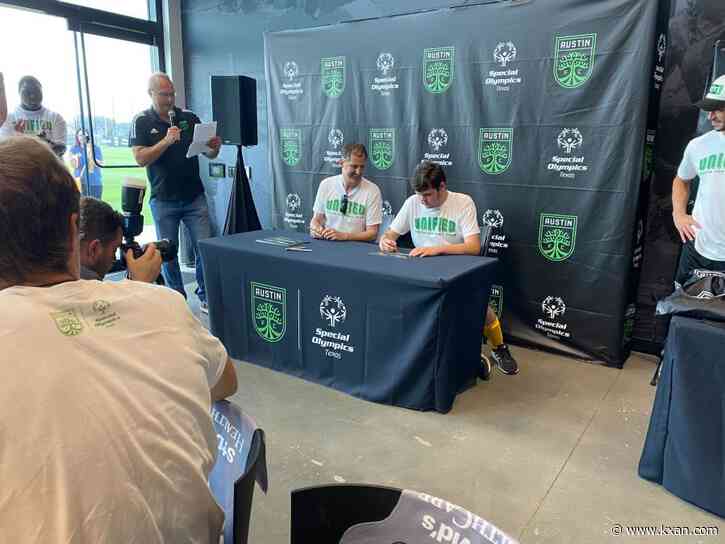 New signings — Austin FC introduces its Special Olympics Unified Team