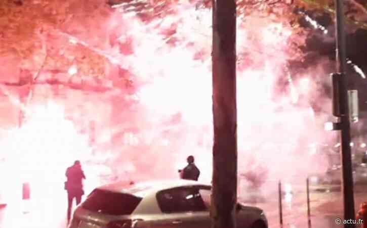 Présidentielle 2022 : manifestation sauvage à Lyon, des débordements dans les rues - actu.fr