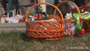 Ukrainians in Calgary celebrate Orthodox Easter with newly arrived refugees