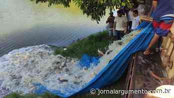 Jornal Argumento | Prefeitura de Trindade coloca mais de mil quilos de peixes para serem pescados - Jornal Argumento