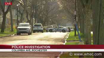 Heavy Police presence on Columbia Avenue