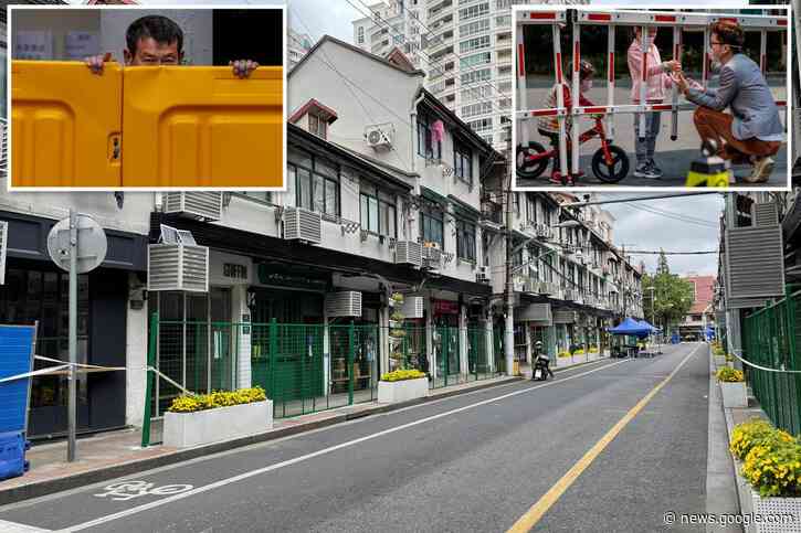 COVID patients feel like 'animals' in Shanghai where fences restrain sick residents - New York Post